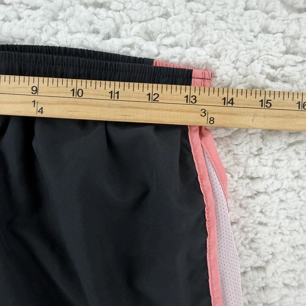 Nike Dri-FIT Shorts Womens Small Black Running Athletic Lined‎ 3 Inseam Pink